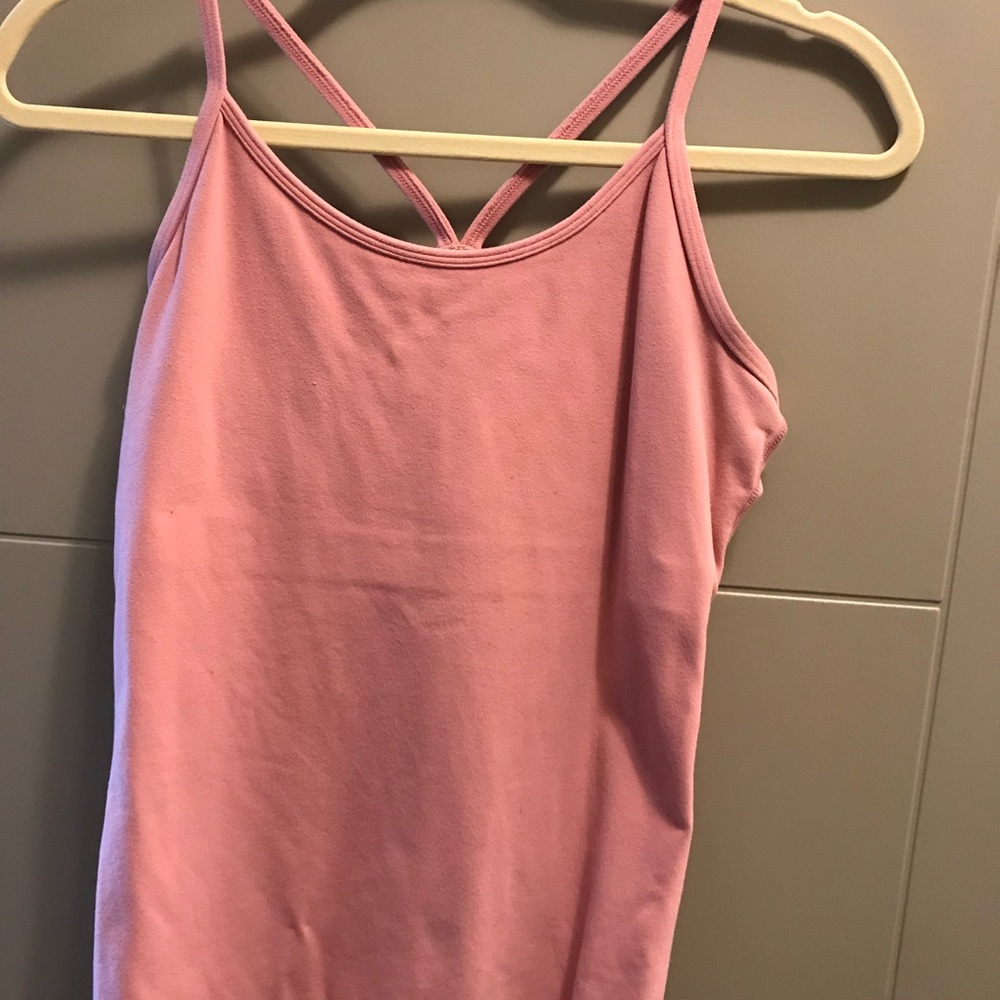 LULULEMON POWER Y TANK, size 6/8 pink